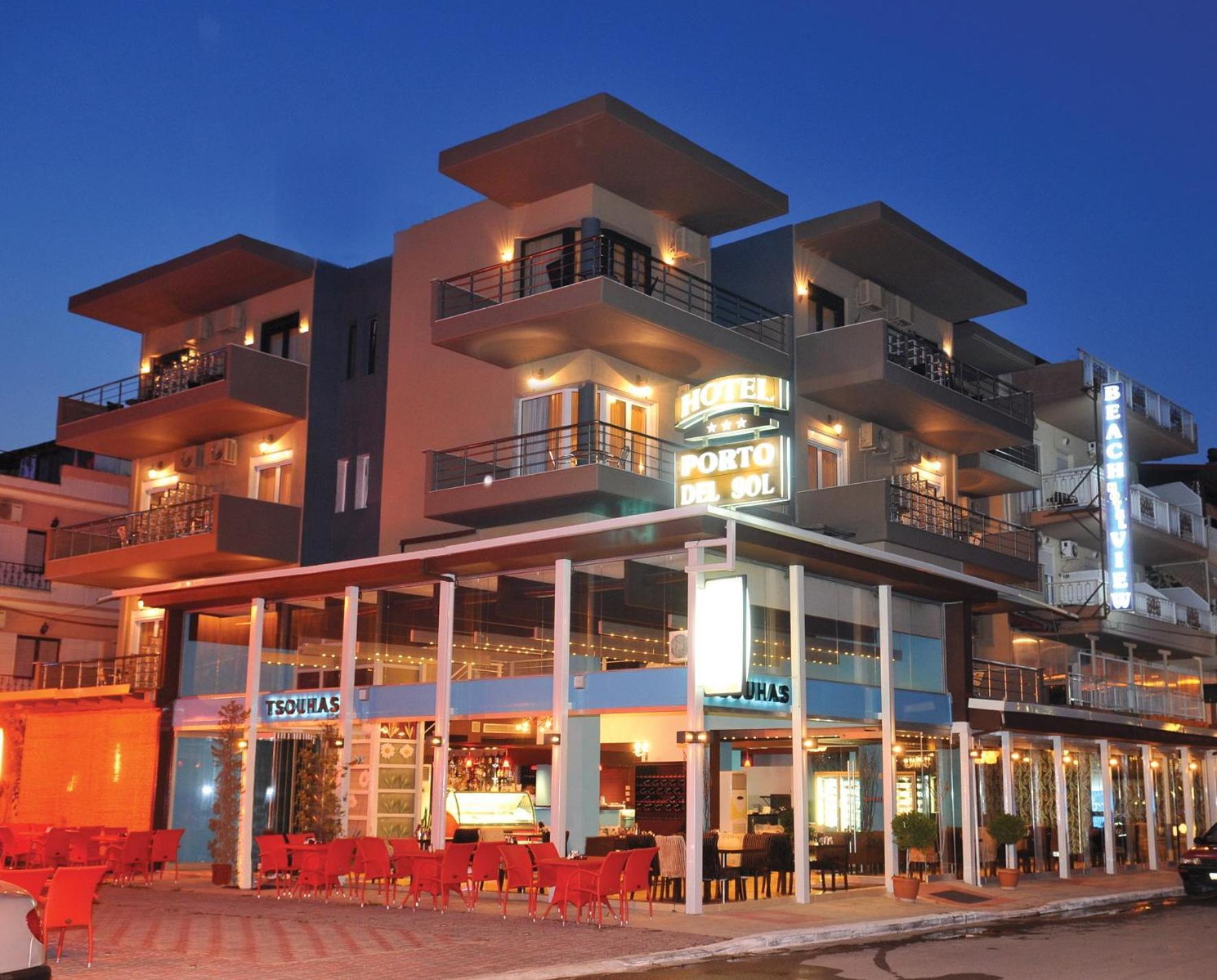 Porto Del Sol Hotel Paralía Exterior foto